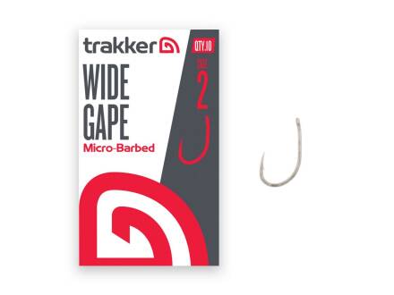 Trakker Wide Gape Hooks Size 2 (Micro Barbed)