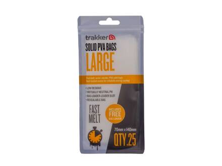 Trakker Solid PVA Bags (Large)