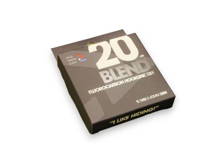 ONE MORE CAST Blend Fluorocarbon Hooklink Stiff 0.40mm/20lb 9.1kg