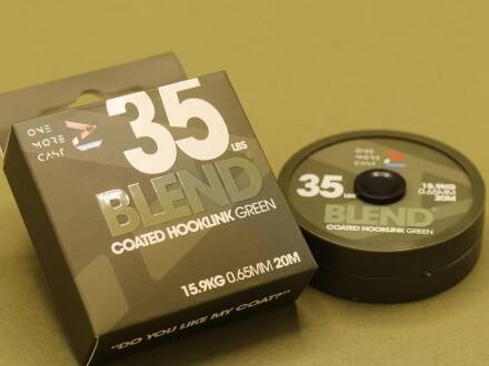 One More Cast Blend Coated Hooklink Green 0.65mm/35lb 15.9kg
