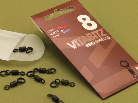 ONE MORE CAST Vitabitz Ring Swivels Size 8