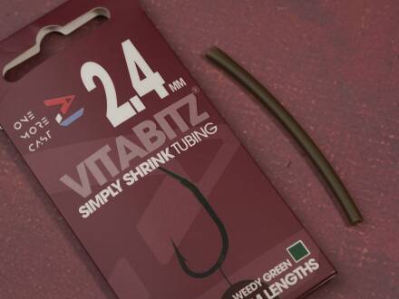 ONE MORE CAST Vitabitz Simply Shrink Tubing Green 2.4 mm