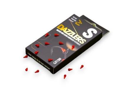 ONE MORE CAST Dazzlers Blood Red Long Distance Hookbead