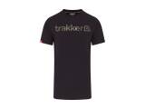 Trakker CR Logo T-Shirt Black Camo - XXL