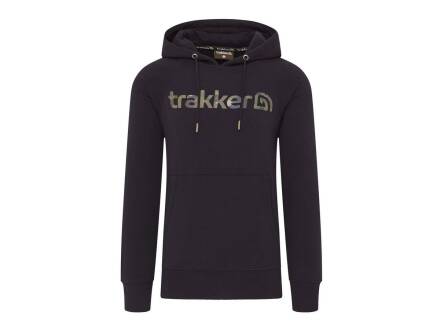 Trakker CR Logo Hoody Black Camo - Large