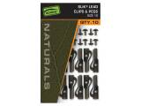 Fox Edges Naturals Slik Lead Clip& Pegs Size 10
