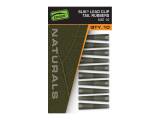 Fox Edges Naturals Slik Lead Clip Tail Rubber Size 10
