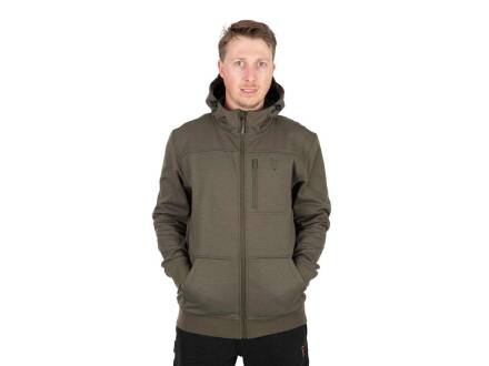 Fox Collection Soft Shell Jacket Green & Black L