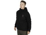Fox Collection Sherpa Jacket Black & Orange L