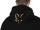 Fox Collection Sherpa Jacket Black & Orange L