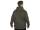Fox Collection Sherpa Jacket Green & Black L