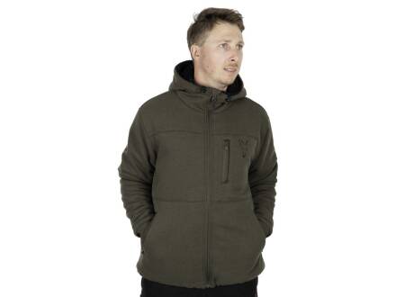 Fox Collection Sherpa Jacket Green & Black XXL