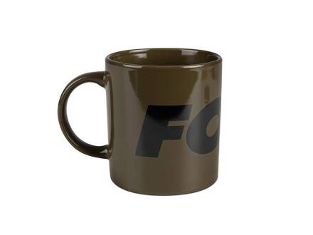 Fox Green and Black Logo Ceramic Mug
