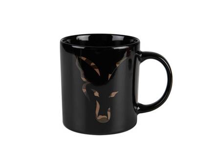 Fox Black and Camo Head Ceramic Mug