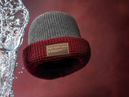 ONE MORE CAST  Berry Toastie Beanie 100% Waterproof
