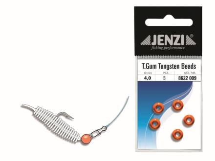 Jenzi Tungsten Perlen 4mm 5St. round