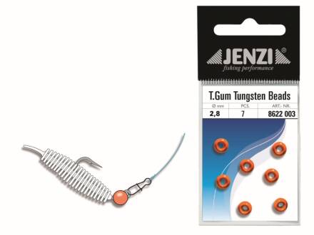 Jenzi Tungsten Perlen 2,8mm 6St. round