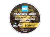Nash Baseline Sinking Braid UV Yellow 0.20mm/20lb/9.07kg...