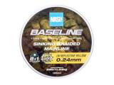 Nash Baseline Sinking Braid UV Yellow 1200m