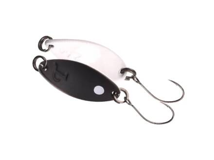 Trout Master INCY SPIN SPOON  2,5G BLACK/WHITE