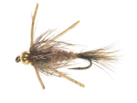 Unique Flies BH Rubber Legs Squirrel Squirrel TMC 5263 #10