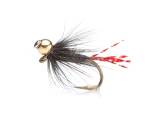 Unique Flies FLASH JIG (BH) BLACK RED DAIICHI 1530 #12