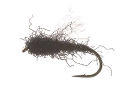 Unique Flies RACKELHANENE BLACK/WHITE DAIICHI 1180 #12