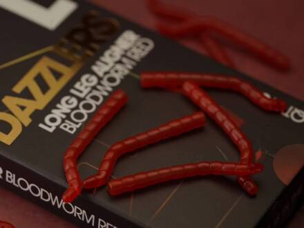 One More Cast Dazzlers Long Leg Bloodworm Red