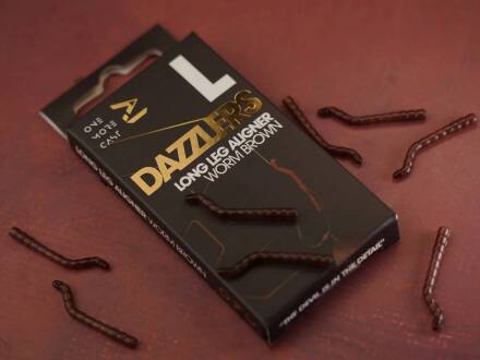 One More Cast Dazzlers Long Leg Worm Brown