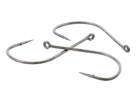 Westin Dropshot Hook 6pc Black Nickel #4