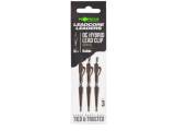 Korda Kable Leadcore Leader Hybrid Lead Clip QC Swivel...