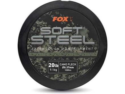 Fox Soft Steel Fleck Camo Mono 20lb