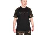 Fox BLACK / CAMO OUTLINE T-SHIRT Small