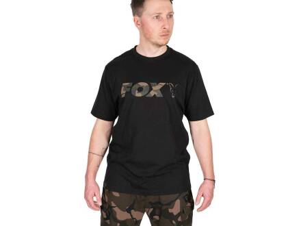 FOX BLACK / CAMO LOGO T-SHIRT XXL