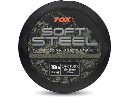 Fox Soft Steel Fleck Camo Mono 14lb