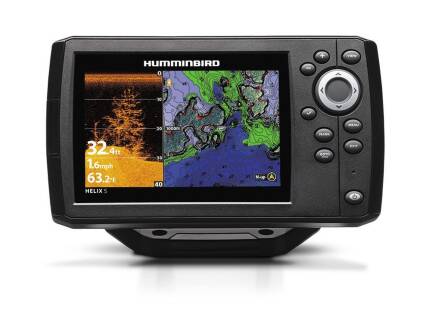 Humminbird Helix 5 CHIRP DI GPS G3 Fishfinder und Seekartenplotter, Down Imag & Dual Spectrum