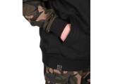 FOX LW BLACK / CAMO SPLIT ZIP HOODY