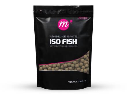 Mainline Shelf Life Boilies - ISO FISH 15mm 1kg