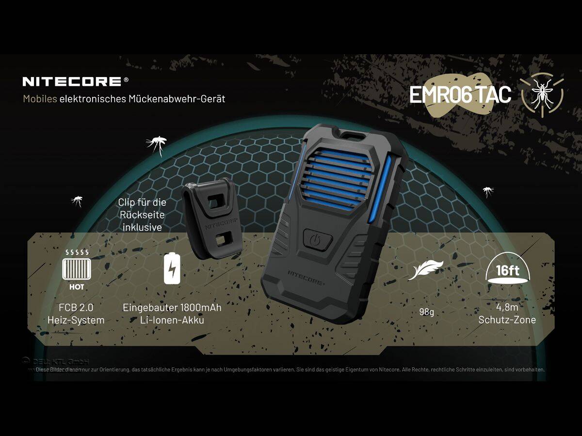 Nitecore Insektenschutz