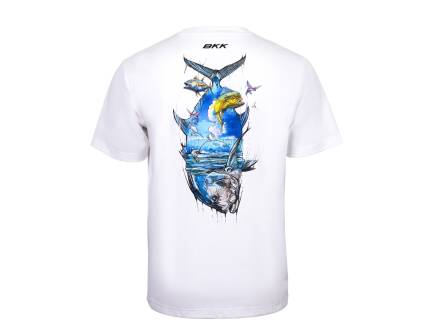 BKK Short Sleeve Casual Shirt Brand Values GT White XXL