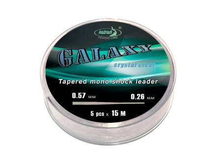 Katran Tapered Mono Shock Leader GALAXY 0,57mm - 0,33mm