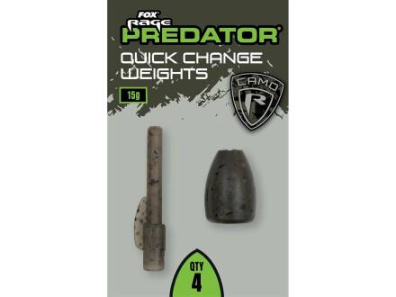 Fox Rage Predator Quick Change Weights 15g
