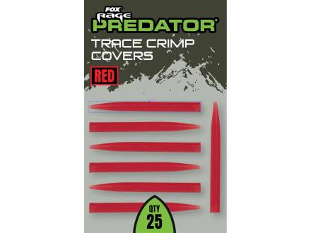 Fox Rage Predator Red trace Crimp Covers