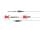 Fox Rage Predator Kwik Change Paternoster Trace 30cm Size 8 Barbed