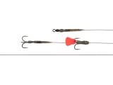 Fox Rage Predator Twin Treble Trace 52cm Size 4 Barbed - 40lb