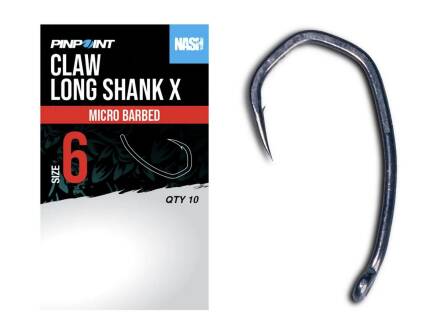 Nash Claw Long Shank X #4