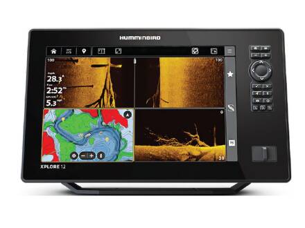 Humminbird XPLORE 12x CMSI+ mit Geber