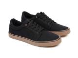 Fox Black Canvas Shoe UK 12 / EU 46