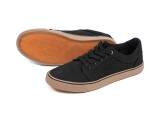 Fox Black Canvas Shoe UK 12 / EU 46