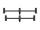 Fox Black Label Carbon Adjustable Buzz Bars 3 Rod (220mm-250mm)